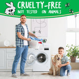 Eco-Friendly Laundry Detergent Sheets - Efficient, Clean, and Fresh Scented, Washer-Friendly Soap Sheet - No Mess & Space-Saving Laundry Strips