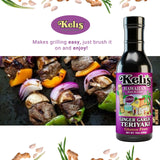 Keli's Ginger-Garlic Teriyaki Sauce. Low Sodium, Vegan & Gluten Free Kid Friendly Sauce. Flavorful Hawaiian Teriyaki Glaze and BBQ Sauce- Made