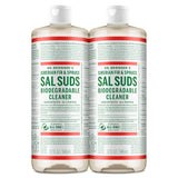 Dr. Bronner's Sal Suds Biodegradable Cleaner (32 Ounce, 2-Pack) - All-Purpose Mop Detergent for Floors, Kitchen & Bathroom, Multi-Surface Household