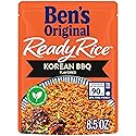 BEN'S ORIGINAL Ready Rice Korean BBQ Flavored Rice, Easy Dinner Side, 8.5 oz Pouch