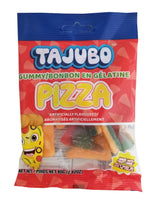 Exclusive Brands Tajubo Gummy Pizza, Fruity Flavors, 80g/2.8 oz. Bag (Imported from Canada)