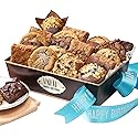 Broadway Basketeers Corporate Birthday Gift Basket - Premium Cookies and Brownies Gourmet Assortment - Happy Birthday Gift Basket for Colleagues