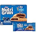 Nutri-Grain Breakfast Bars, Made with 10g Whole Grains, Snack Bars, Blueberry, 10.4oz Box (8 Count)