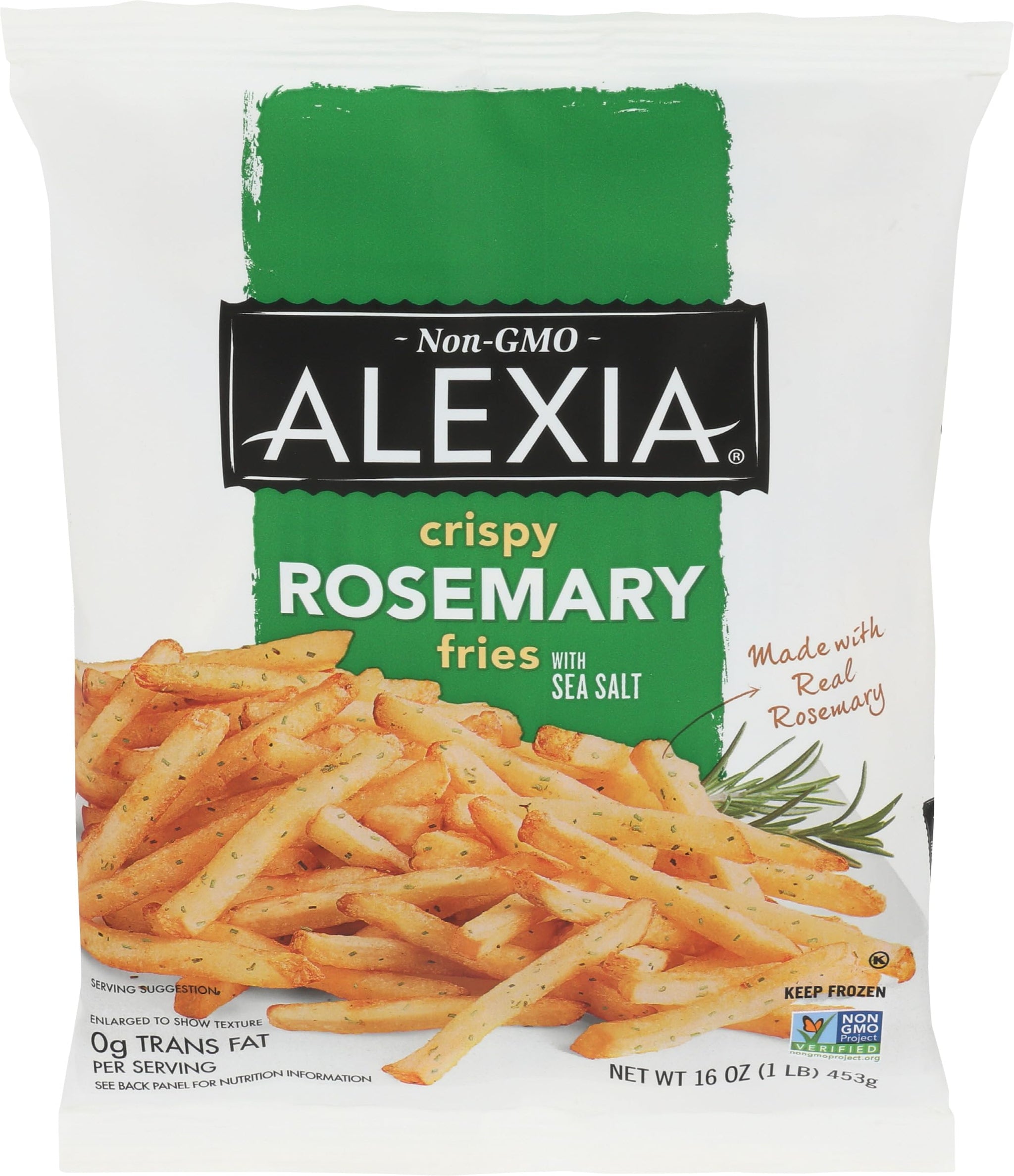 ALEXIA FOODS Rosemary Fries With Sea Salt, 16 OZ