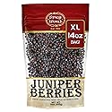 Spicy World Juniper Berries Whole 14 Ounce Bag- Pure - Great for Cooking, Drinks, Tea & More!