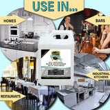 Natural Armor Enzyme Drain Maintainer - Quart Drain Cleaner with Natural Enzyme Power to Prevent Buildup & Odors - Safe for Sinks, Showers, Grease