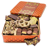 Dubai Chocolate Gift Basket- Christmas Holiday Pistachio Trend Candy Assortment Gift Box- Food Present Idea for Men, Women, Corporate- Bonnie & Pop