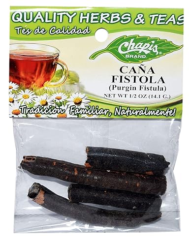 12 PIECES CHAPIS CANA FISTOLA NATURAL HERBS HIERBAS Net Wt. 1/2 oz. (14 g)