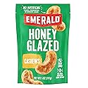 Emerald Nuts Honey Glazed Cashews (1-Pack), 5oz Resealable Bag, Kosher Dairy Certified, Non-GMO, Contains No Artificial Preservatives, Flavors or