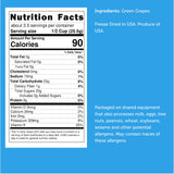 Arctic Farms Freeze-Dried Green Grapes - Large (3.2 oz) | 100% Real, No Sugar Added, Nothing Artificial