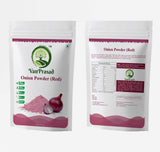 VanPrasad Pure Red Onion Powder | Natural & Hygienic | Rich Flavor & Aroma | No Preservatives | Vegan & Gluten-Free | Ideal for Curries, Soups