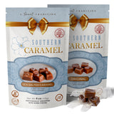 Southern Caramel Gourmet Caramel Bundle, Soft Buttery Original & Sea Salted Caramels, Handcrafted in Small Batches, Gluten Free, No Corn Syrup