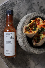 Joe Rogan x Señor Lechuga Hot Sauce .888 Chilhuacle, Colima Salt, Ghost Pepper