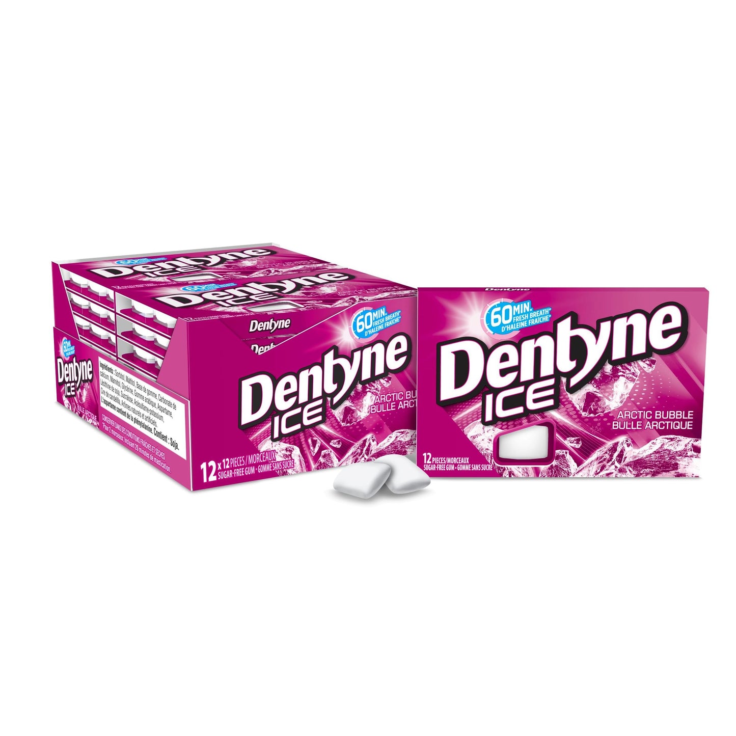 Dentyne Ice Arctic Bubble 12x12/144ct