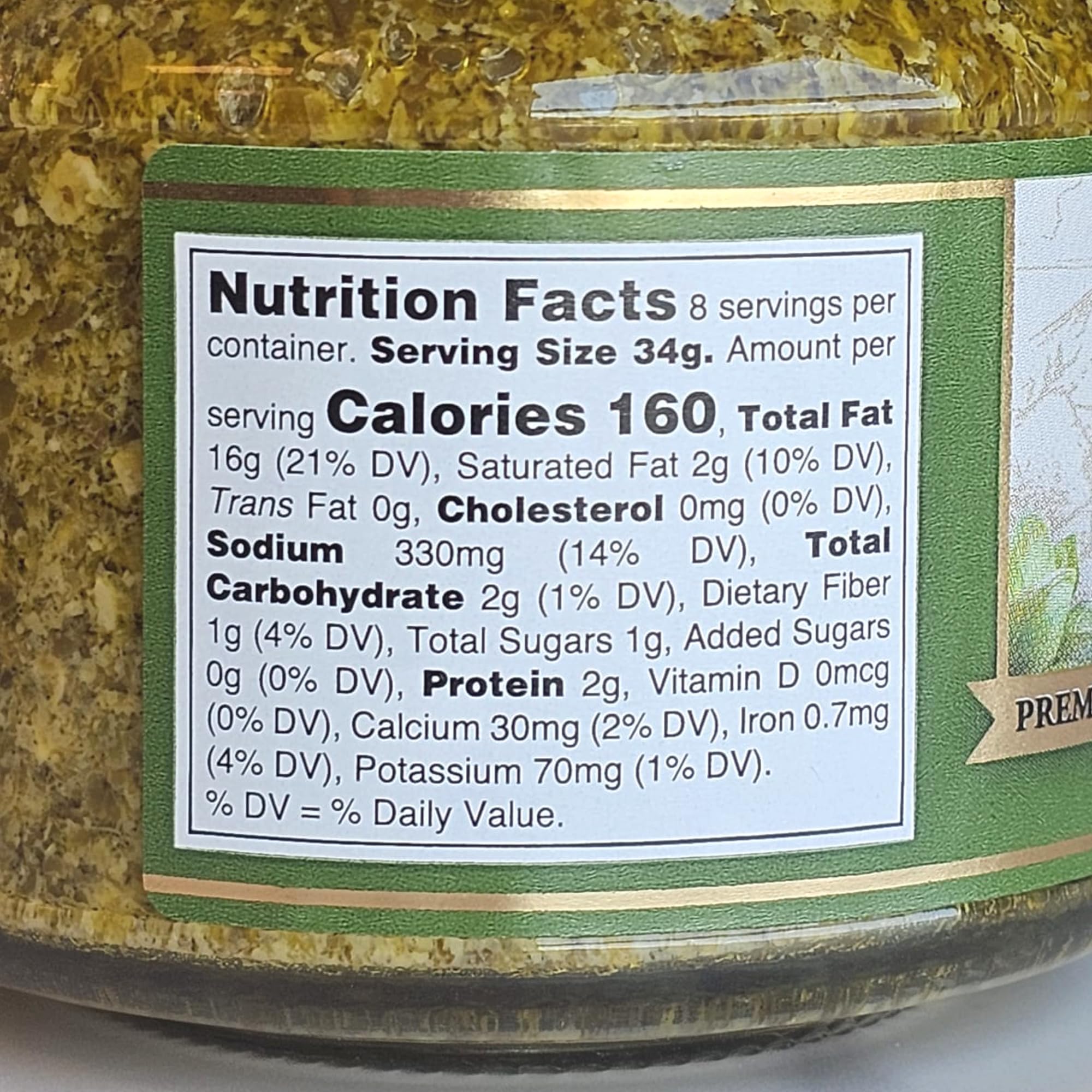 Flora Pesto Genovese - Traditional Italian Basil Sauce - Made in Italy - 6.7 oz