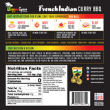 Reggae Spice French Indian Curry BBQ Marinade | 60-Second Authentic Wet Rub Seasoning Sauce for Cooking Meats | Gluten Free, Vegan, and Keto Friendly