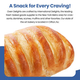 Oven Delights Cream Cheese Danish Pastries - Bakery fresh - Breakfast pastries - Real fruit - perfectly cooked - taste simply fresher | 4oz | Pack