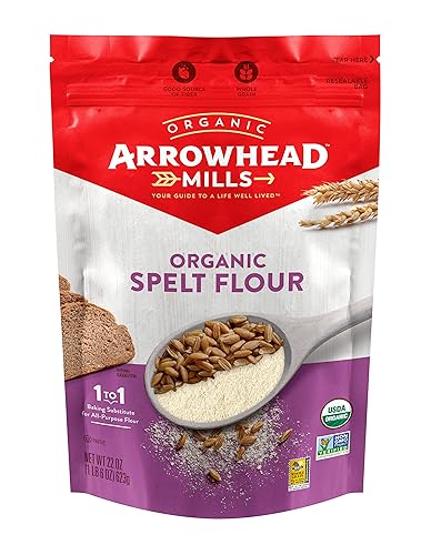 Arrowhead Mills Organic Spelt Flour, 22 oz Bag