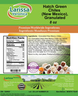 Hatch Green Chiles (New Mexico), Granulated (8 oz, ZIN: 526903) - 3 Pack