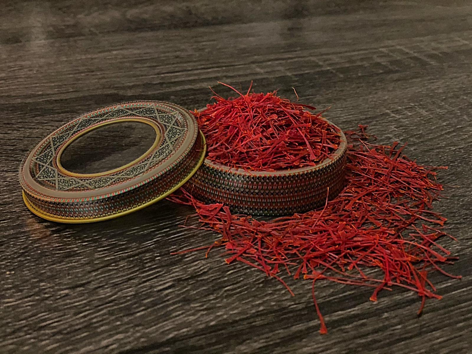 A+ Super Negin Saffron,(3.00) Gram 100% Pure and Organic, Premium All Red Saffron Threads (3 Gram)