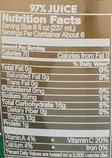 Suja Organic Mighty Dozen Cold Pressed Juice Drink, With Apple, Celery, Cucumber, Kale and Collard Greens, 46 fl oz Bottle