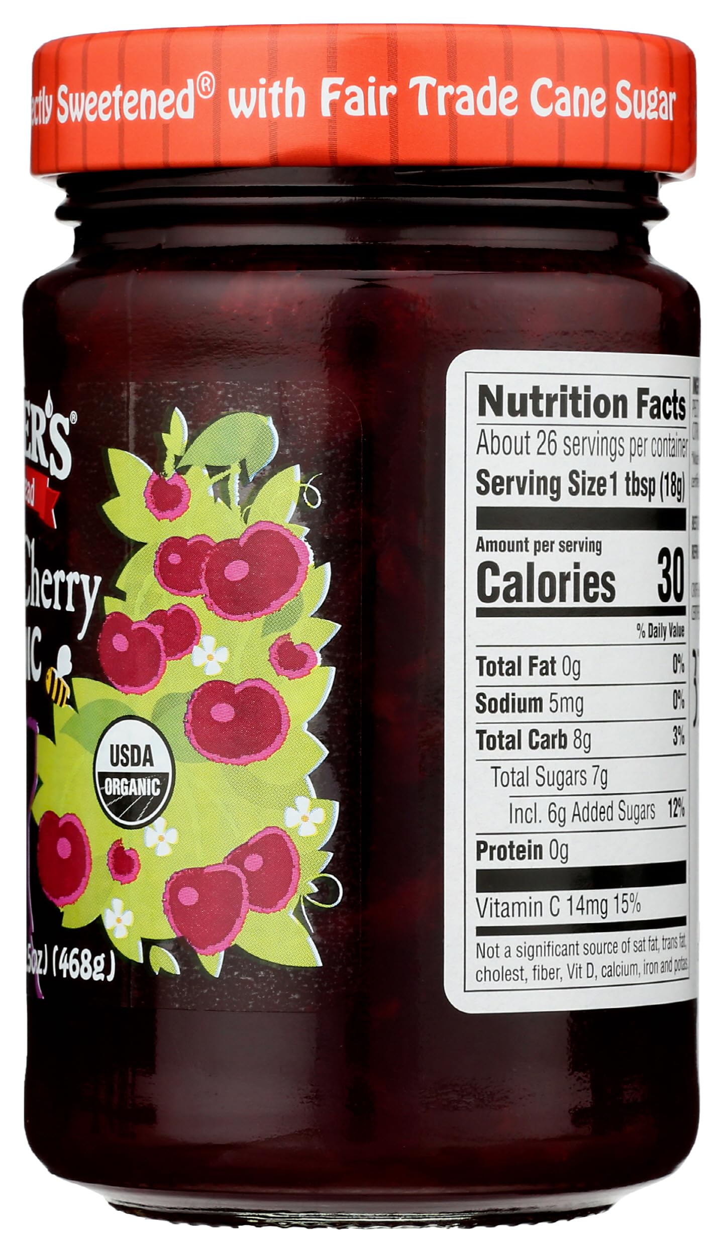 Crofters Organic Morello Cherry Spread 16.5 Oz