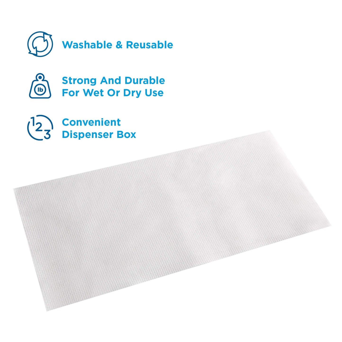 Dixie H700 Disposable Foodservice Towel by GP PRO (Georgia-Pacific), 29426, White, 150 Wipers/Box
