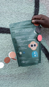 Revolution Tea Midnight Hemp, Valerian & Lavender Hemp Tea - Relaxing Blend for Tranquil Nights