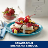 Pillsbury Toaster Strudel Frozen Pastries, Strawberry, 6 Ct, 11.7 oz