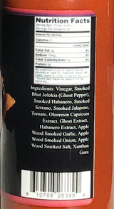 Ghost Pepper Hot Sauce Wicked Tickle XXX Chipotle Extra Hot World's Hottest Hot Sauce Gift Wax Sealed Wings