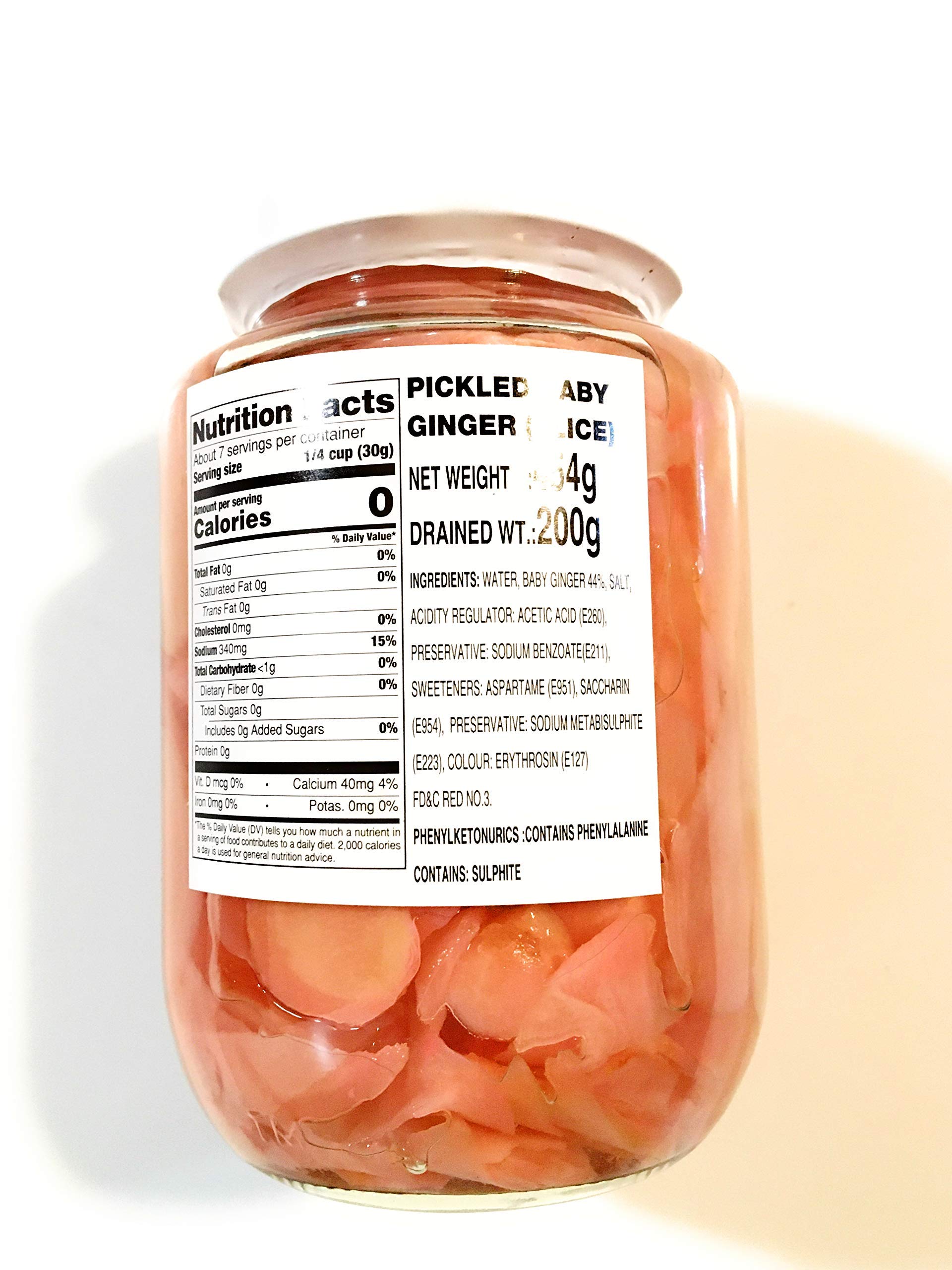 Cock Brand Pickled Baby Slice Ginger 16 Oz(2 Pack)