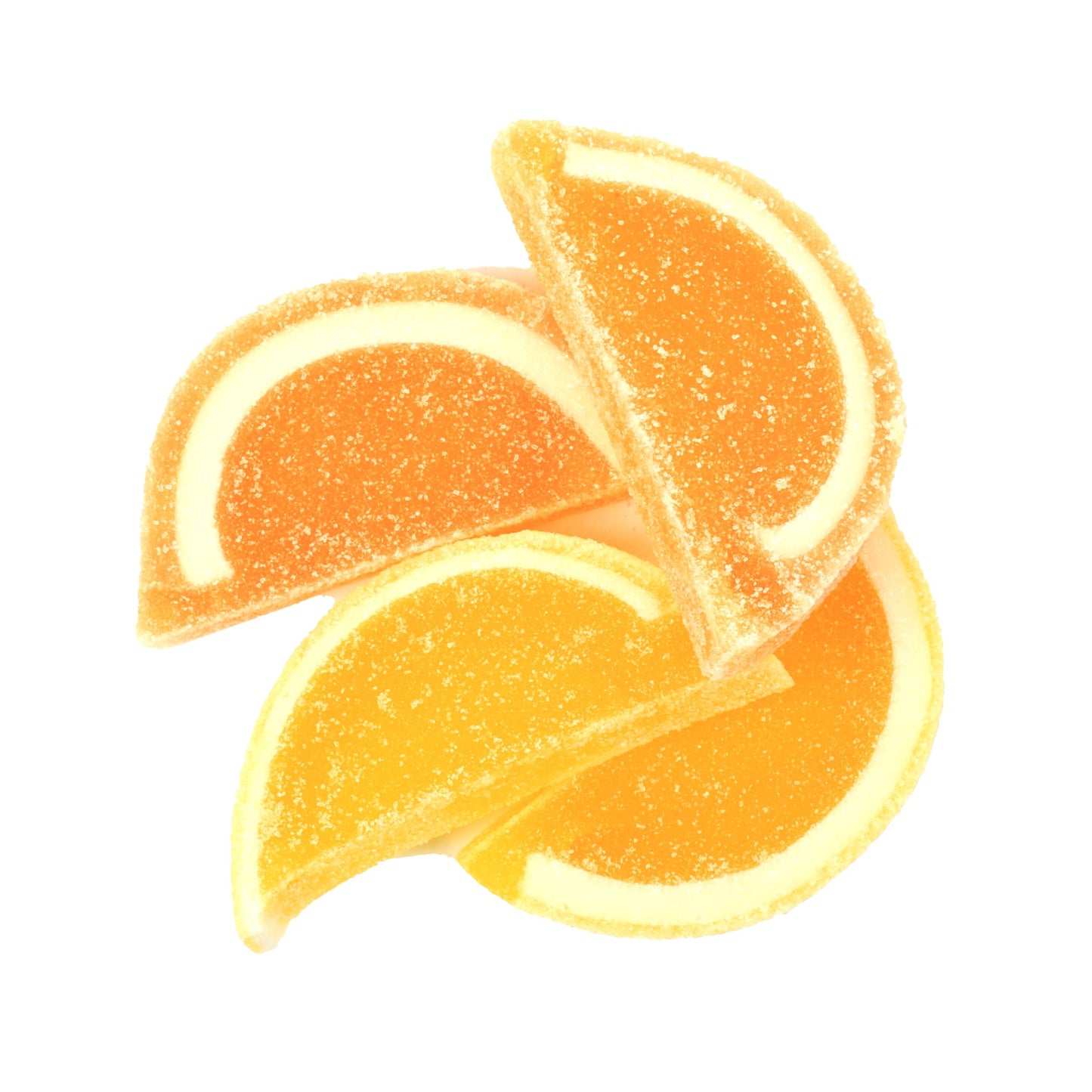 Yupik Lemon & Orange Flavored Jelly Slices Candy 17.6 oz (1.1 lb), Soft Jelly Candies with Sugary Coating, Vibrant Citrus Flavours, Perfect