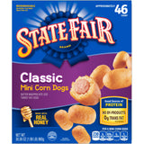 State Fair Classic Turkey Mini Corn Dogs Frozen Meal, 46 Count