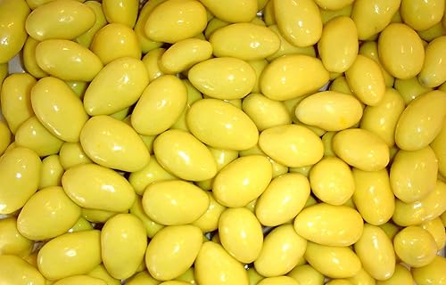Sconza Lemoncello Almonds - Lemon Cream Almonds 1 Pound (16 Ounce) By CandyKorner