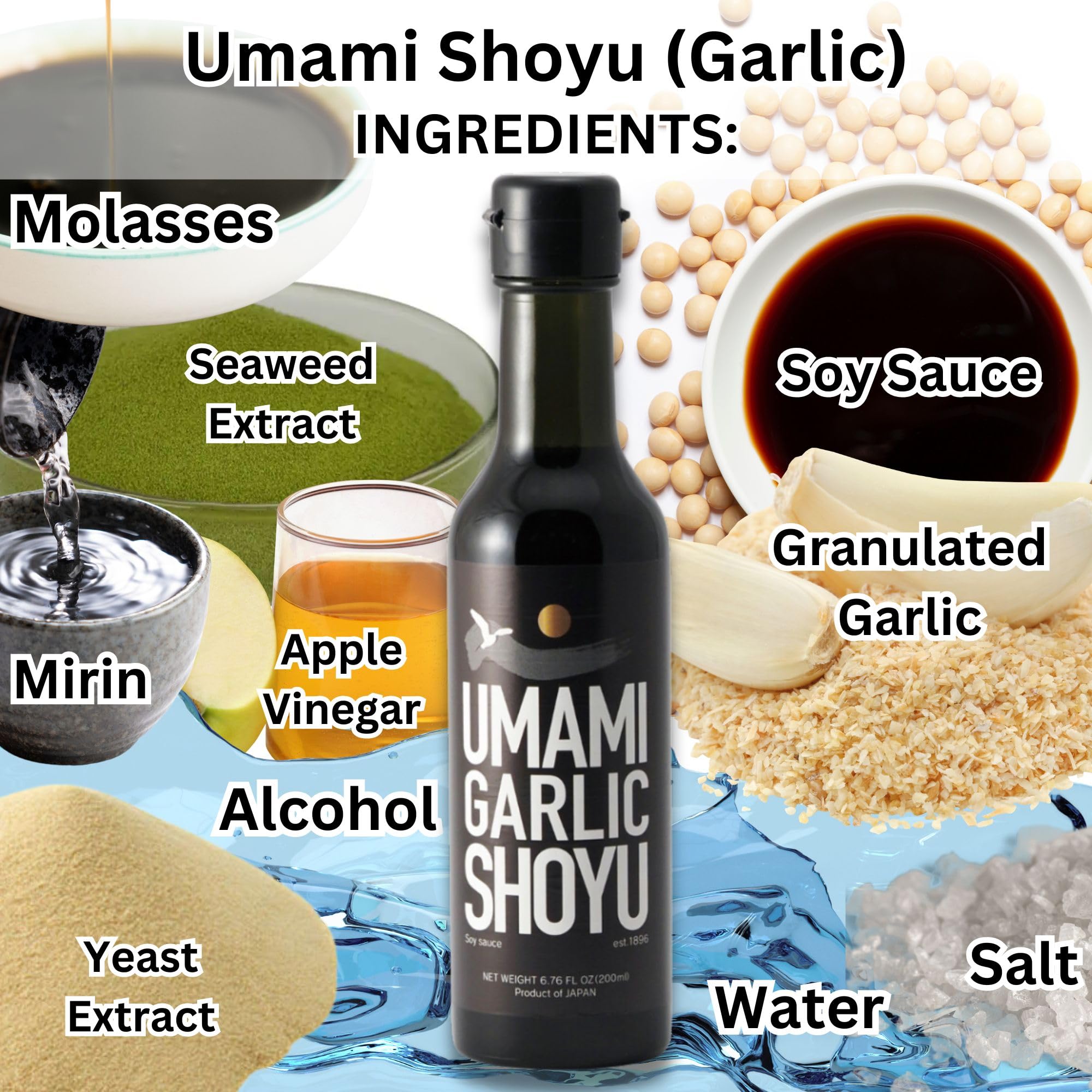Umami Shoyu - Soy Sauce 6.76 fl oz (200ml) (Garlic)