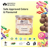 Blessfull Healing Organic Caramel Coconut 300 Gram Airtight Container