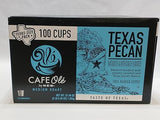 Cafe Ole Texas Pecan single serve pods 100 count