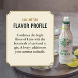 Fee Brothers Lime Cocktail Bitters - Aromatic Cocktail Mixer & Concentrated Flavoring, Gluten Free, Vegan-Friendly, 5 fl oz