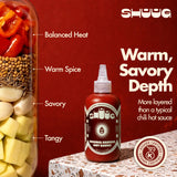 SHUUG Harissa Sauce (9oz) | Hot & Spicy Red Pepper Flavor | Middle Eastern Harissa Paste Sauce with Dried Chilis, Lemon & Garlic | Vegan, Non-GMO