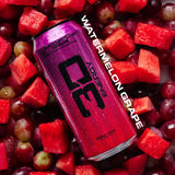 3D Sugar Free Energy Drink, Watermelon Grape, 16oz Cans, 12 Pack