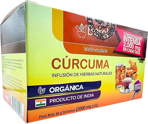 Betel Natural Curcuma Turmeric Tea Amazing Inflammation Support - 24 Tea Bags