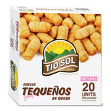 Tio Sol Bites Tequeños de Queso Pre-Cooked-Frozen Cheese Sticks, Ready to Heat. (20 Units)
