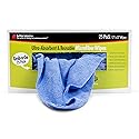 Buffalo 65102 Microfiber Cloths Economy Cleaning Cloths, Dispenser Wipes Box, Blue,12" x 12", 25-Pack
