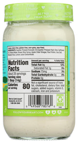 Follow Your Heart, Vegenaise Avocado Oil, 14 Fl Oz