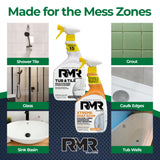 RMR Bathroom Breakthrough Bundle - Tub & Tile Cleaner + Xtreme Soap Scum Remover, 2-Step Deep Clean System for Shower, Tub, Tile, Grout, & Glass