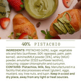 Andrella - 500g (18 oz) Premium Sicilian Pistachio Cream 40% - Italian Pistachio Spread - Gourmet Pistachio Butter for Desserts, Pastries & Croissants