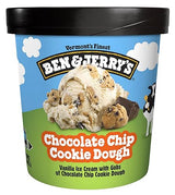 Ben & Jerry's Chocolate Chip Cookie Dough Ice Cream Pint 16 oz