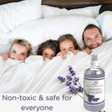 Linen Scentsations Fabric and Linen Spray 2 Pack, English Lavender, 16oz x2 (32oz Total) - Odor Eliminator & Freshener for Bedding, Clothes, Room