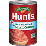 Hunt’s No Salt Added Tomato Sauce, Perfect for Chili & Soups, 15 oz. Can