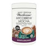 Host Defense MycoBrew Mocha - Mocha Drink Mix - Powder Includes Lion's Mane Mushroom - Drink Mix with Fair Trade Certified Cocoa & 100% Arabica